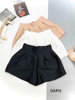 Quần sóc phồng trơn