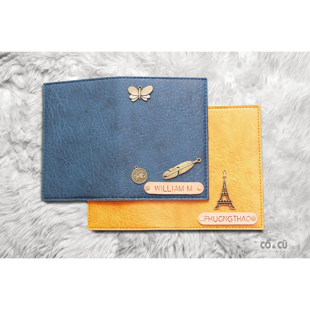 Ví Da Đựng Passport (Bọc Hộ Chiếu) Khắc Tên Theo Yêu Cầu | BigBuy360 - bigbuy360.vn