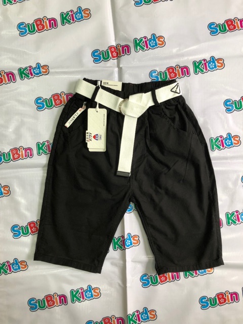 (ảnh thật) Quần sooc kaki cho bé trai SBSK16 big sz 32-45kg phong cách Hàn SBSK15 (hàng có sẵn) Subin kids