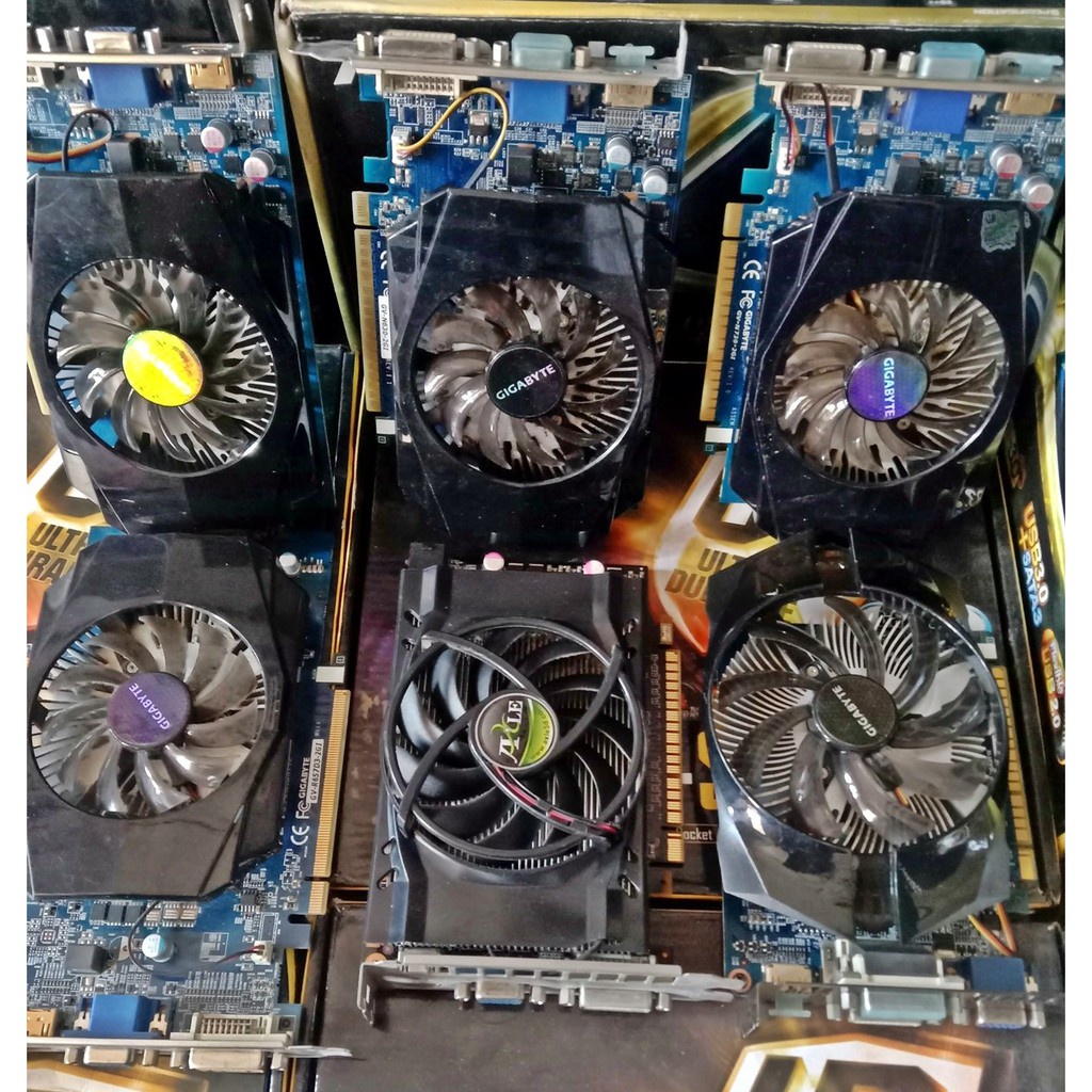 Card Màn Hình N210, GT420, GT630, GT730, GTX650, GTX740..... VGA