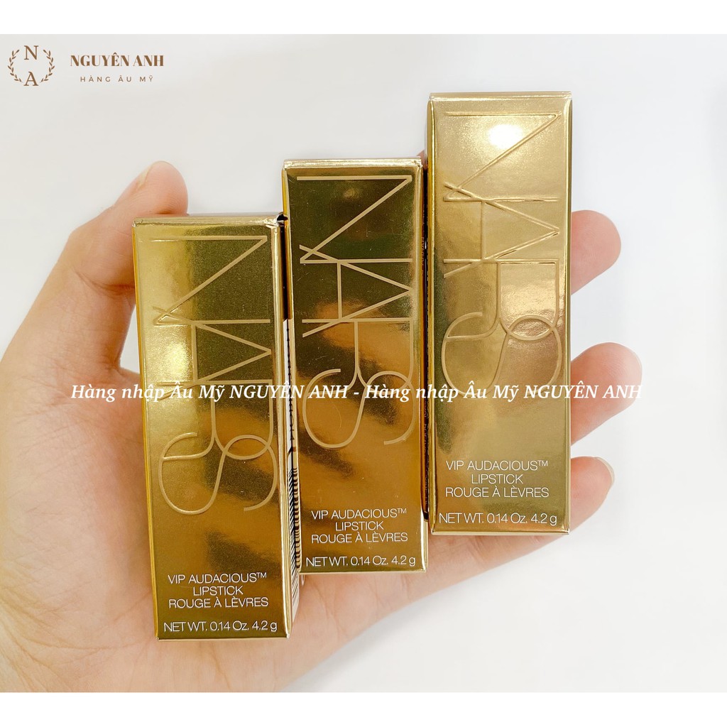 Son Nars - Audacious lipstick - BARBARA hồng nude ánh nâu - HÀNG NHẬP NGUYÊN ANH