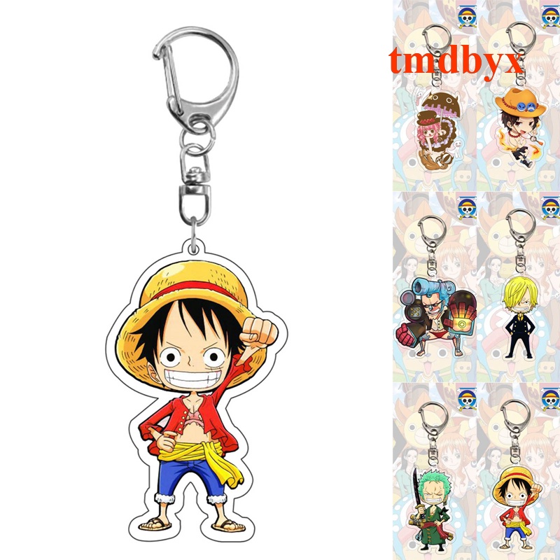 Móc Khóa Phong Cách Hoạt Hình One Piece Độc Đáo