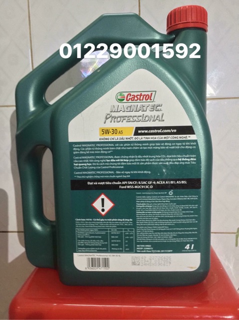 Nhớt Castrol Managtec Professional A5 5W30