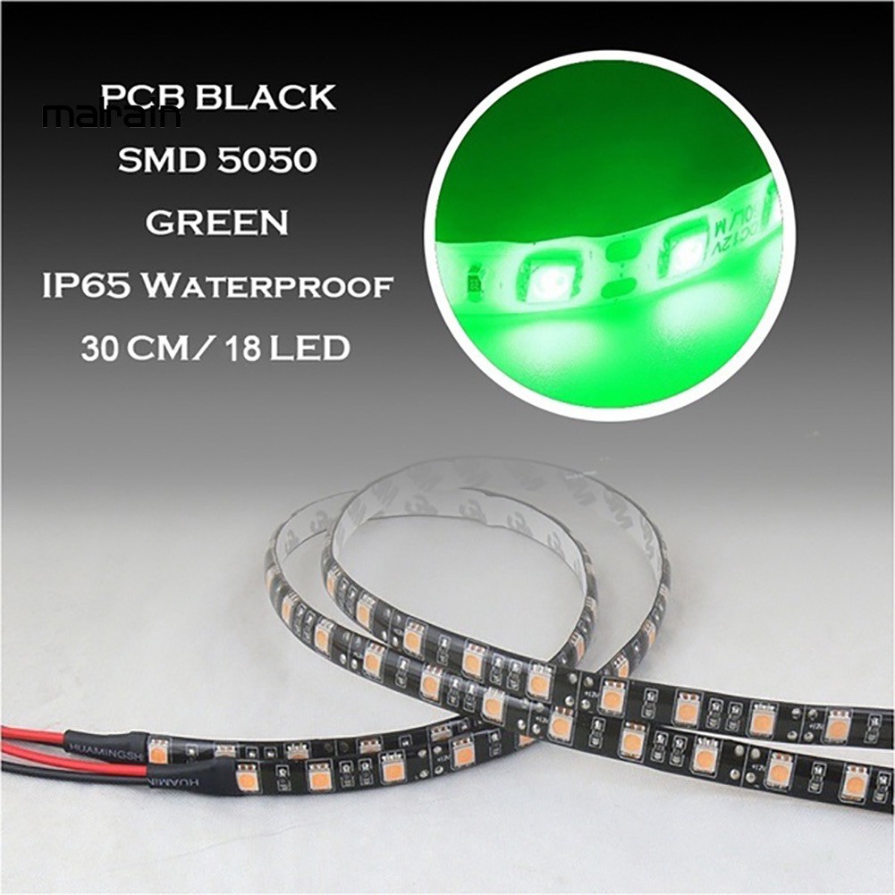 Dây đèn led 5050 SMD 12V chống thấm nước trang trí cho xe hơi/xe máy/tàu thuyền