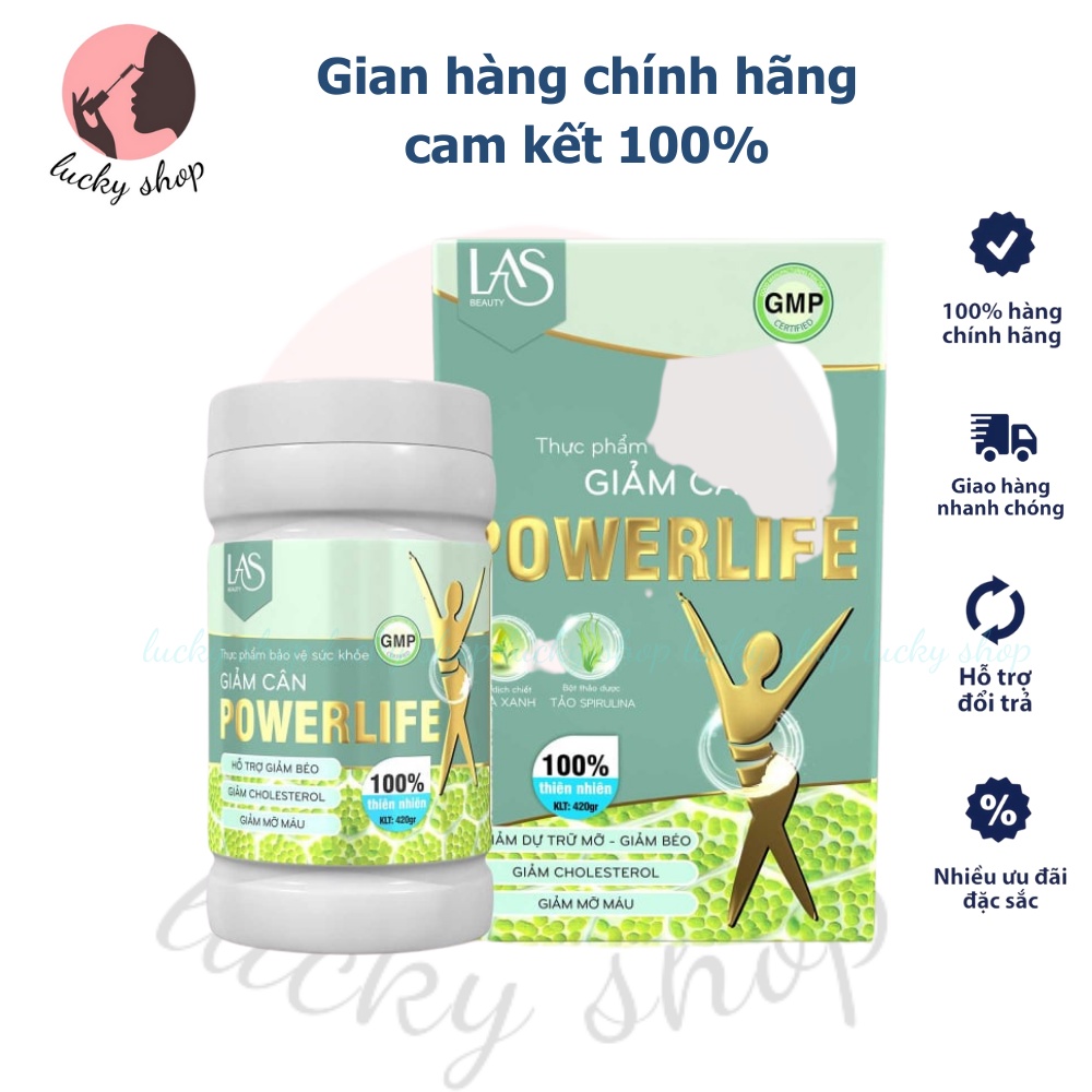 Trà sữa giảm cân POWERLIFE chính hãng hộp 260g