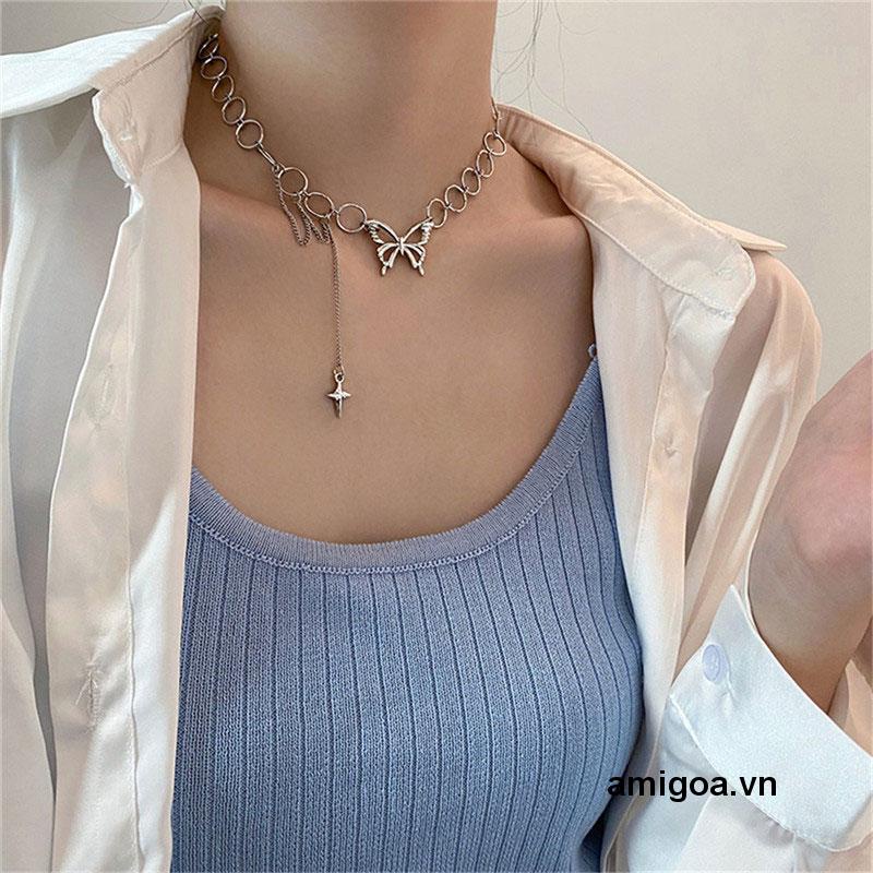✨✨Vòng cổ mặt hình con bướm dễ thương dành cho nữ