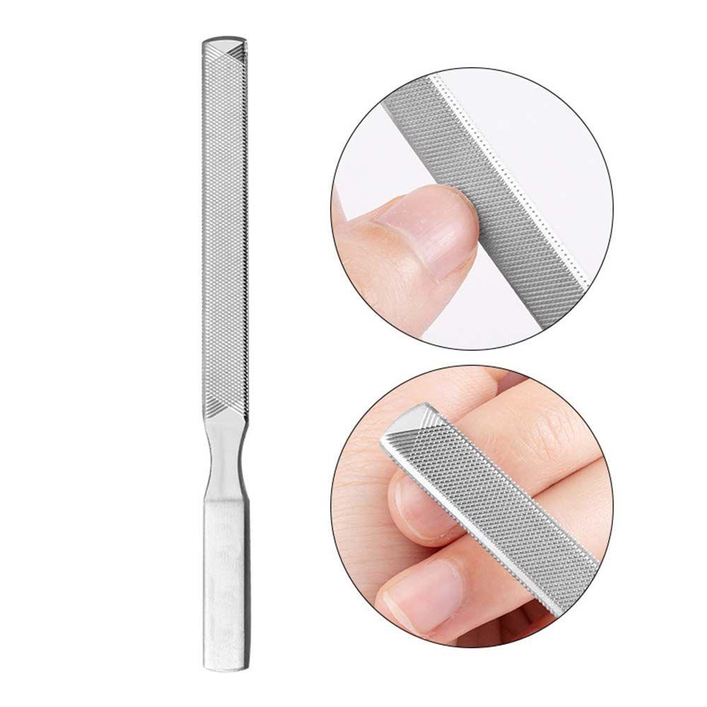 QQMALL Dụng Cụ Dũa Móng Tay Hai Mặt Chống Trượt Siêu Bền