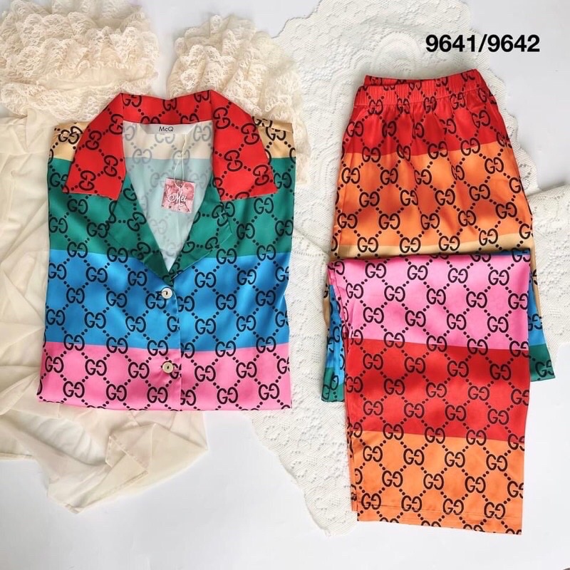 Bộ pijama G C  latin siêu sang màu siêu lạ siêu đẹp | BigBuy360 - bigbuy360.vn