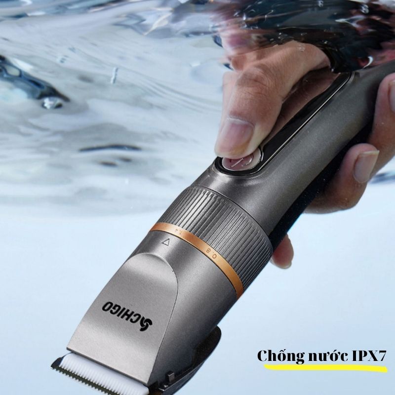 Tông đơ cắt tóc AKIO dùng cho salon cho bé và gia đình dùng pin sạc USB