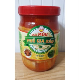 Chao môn Phú Gia Bảo hủ to 700g (lưu ý giao xa dễ bị nát chao nhưng không đổ vỡ)