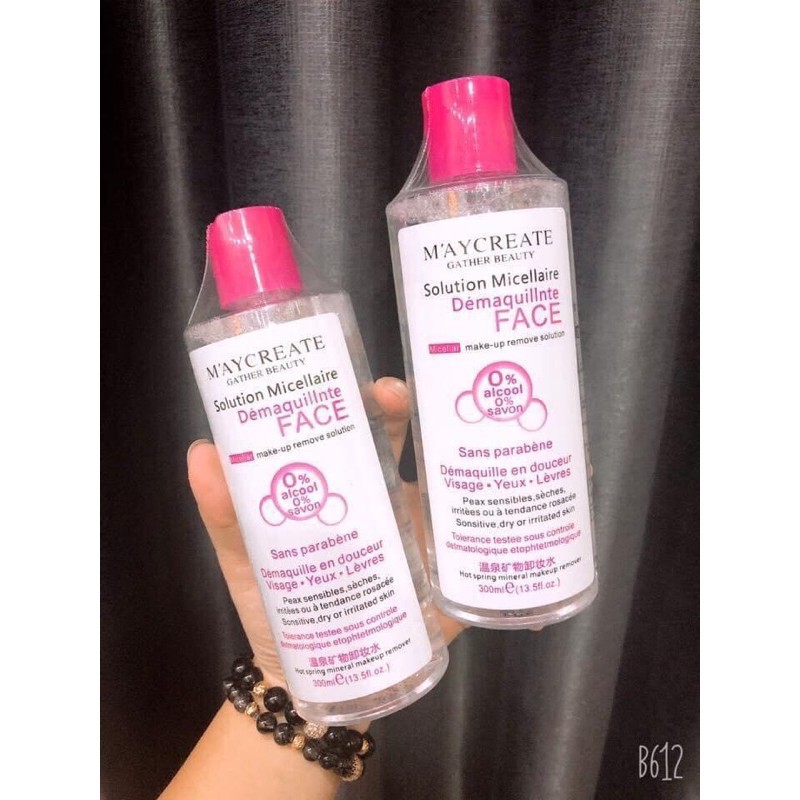 Nước tẩy trang maycreate 300ml