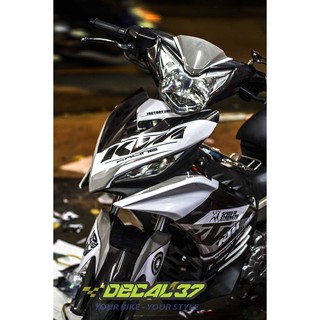 Tem Trùm Exciter 135 KTM trắng
