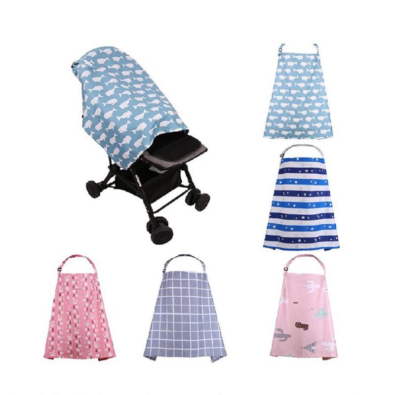 Khăn choàng che bé khi bú, khăn che nắng cho bé chất liệu cotton mềm mịn