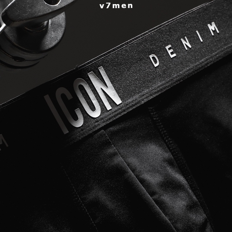 Giá Sốc  Quần lót nam ICON Demin cao cấp chất thun lạnh đẹp quần sịp nam đùi mềm mại co dãn