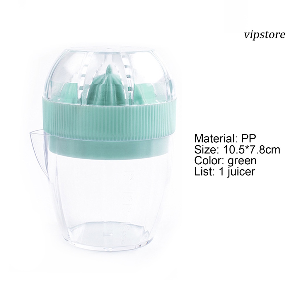 【VIP】  Juicer Manual Multifunctional PP Household Lemon Strawberry Squeezer for Kitchen