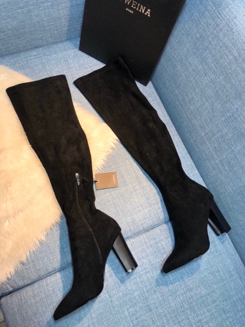 Bốt đùi da lộn hàng cao cấp fullbox ảnh thật video | BigBuy360 - bigbuy360.vn