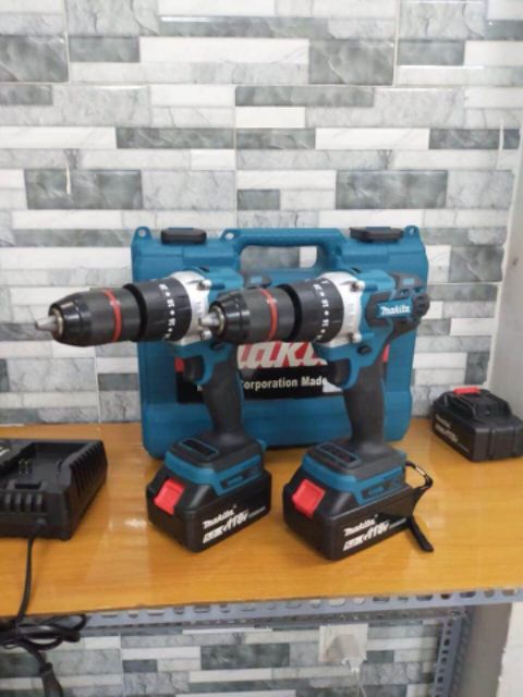 KHOAN PIN 118V MAKITA ĐẦU 13LY SÀI TỪ
