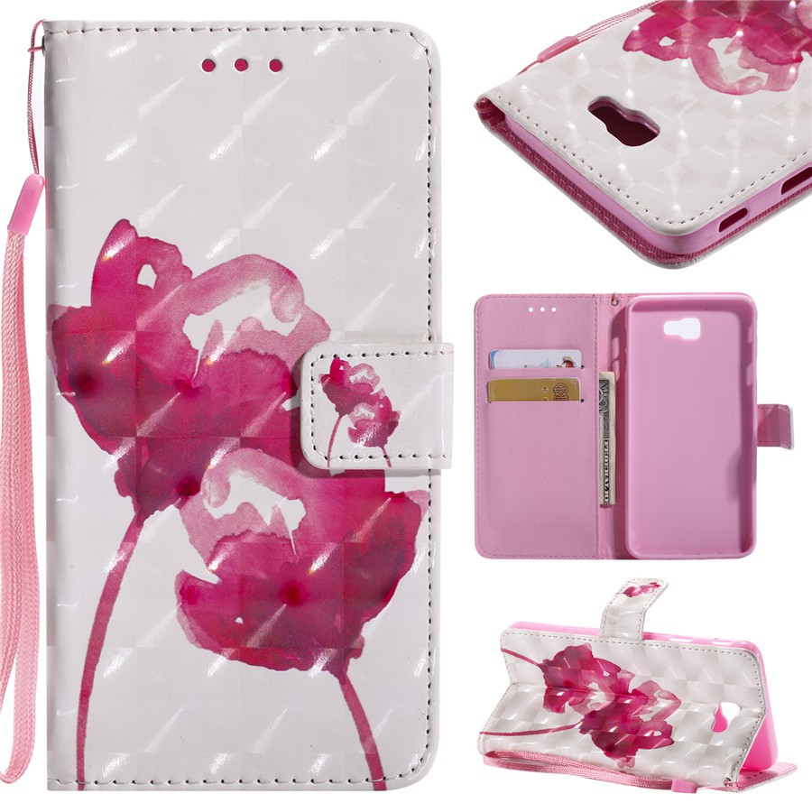 Bao da điện thoại nắp lật in hình ảnh tươi vui dành cho Samsung J5 Prime/J7 Prime | BigBuy360 - bigbuy360.vn