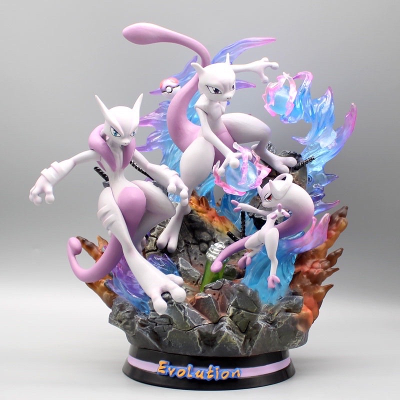 [HÀNG HOT] Mô hình Pokemon Mewtwo Thế Hệ 2 Có LED MỚI, Figure Mewtwo - Mô Hình Pokemon