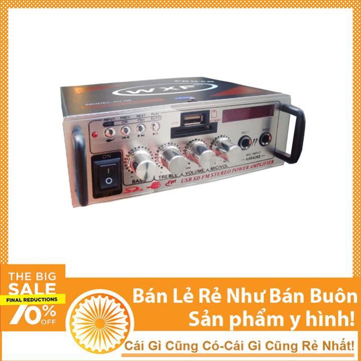 Âm Ly Karaoke, Amly Mini 300W Nghe Nhạc Chất AV-08