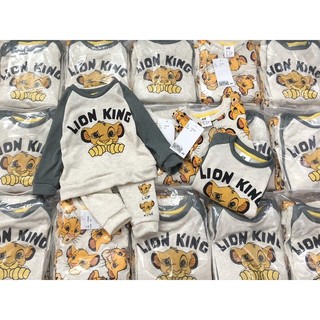 Set 2 bộ nỉ Lion bé trai