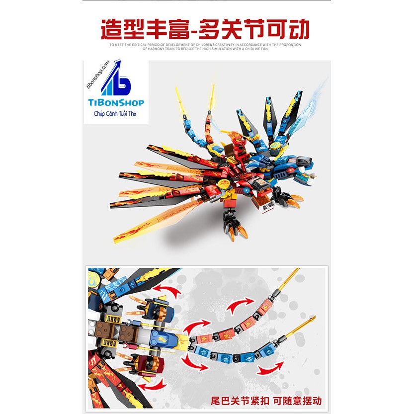 Đồ Chơi Lego Ninjago - Lego Ghép Hình Ninjago MG121 - 426 Chi Tiết
