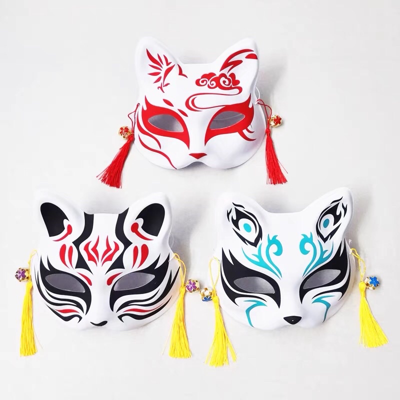 Mặt nạ Kabuki phong cách  Nhật Bản- chụp hình cosplay | BigBuy360 - bigbuy360.vn