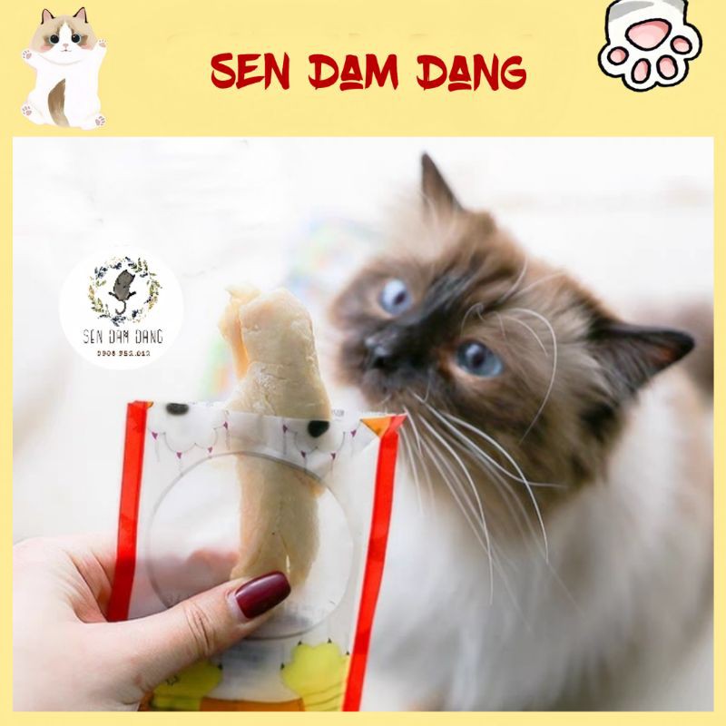 Ức Gà Hấp Cho Chó Mèo - 22G