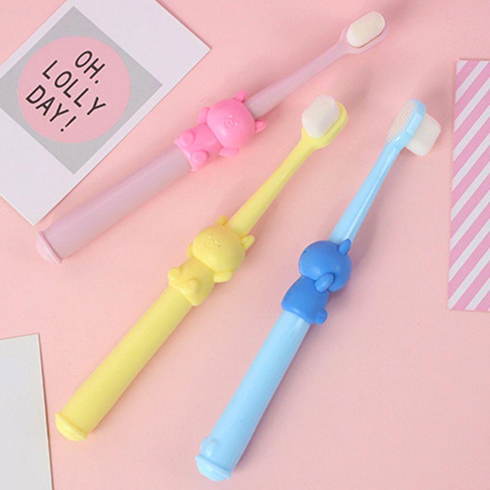 Bàn Chải Đánh Răng AUGUSTINA Hai Mặt Mềm Mại Cầm Tay Chăm Sóc Răng Miệng
