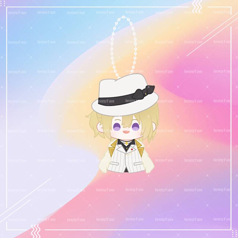 Ag Luxiem Móc Khóa Búp Bê Nhồi Bông Anime Mysta Shu Ike Luca NIJISANJI Vtuber