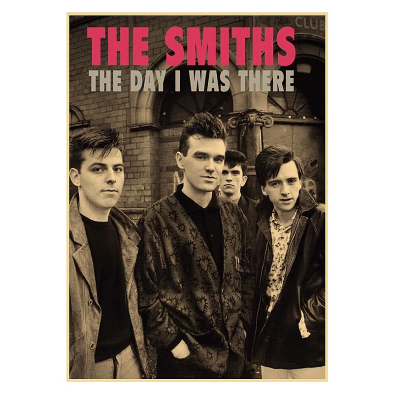 Poster Dán Tường Trang Trí In Hình Ban Nhạc rock the smiths Phong Cách vintage