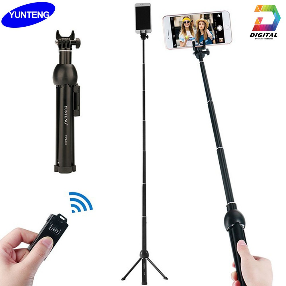 Gậy Chụp Hình Tripod 3 Chân Yunteng VCT-992 Chính Hãng
