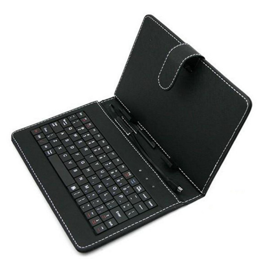 Bàn phím kiêm bao da tablet 10 inch 2 in 1, Micro usb - Home and Garden