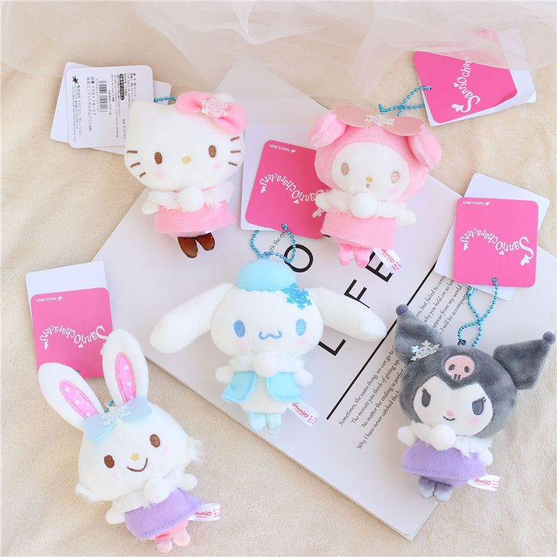 Đồ Chơi Nhồi Bông Hình Nhân Vật Hoạt Hình Kuromi My Melody Đáng Yêu