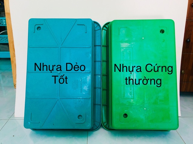 Combo 2 Khay Trồng Rau Sân Thượng - Khay Nuôi cá - Khay Trồng Thủy Canh (Loại Dày)