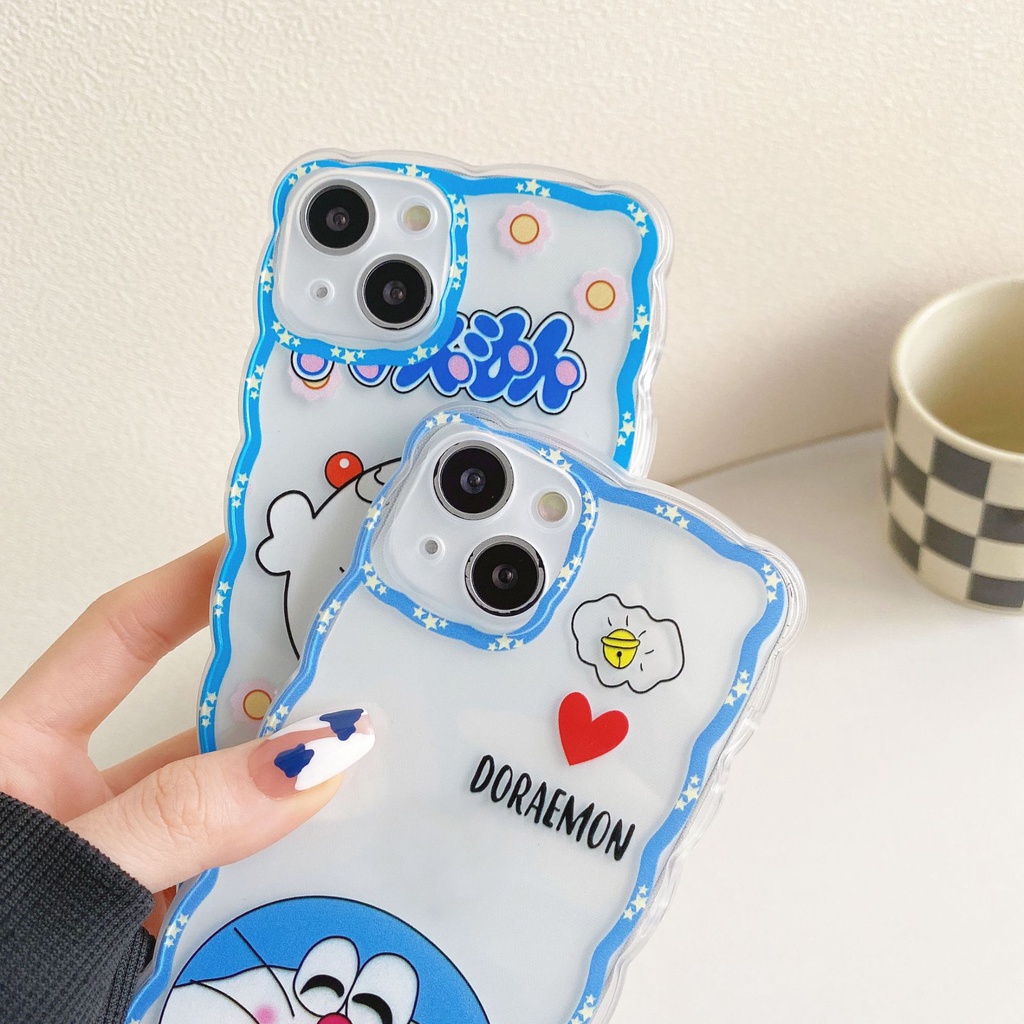 Ốp lưng iphone trong lượn sóng doremon 6s/6plus/7/7plus/8/8plus/xs/11/12/13/pro/max/plus/promax-Sale Hot G2-3