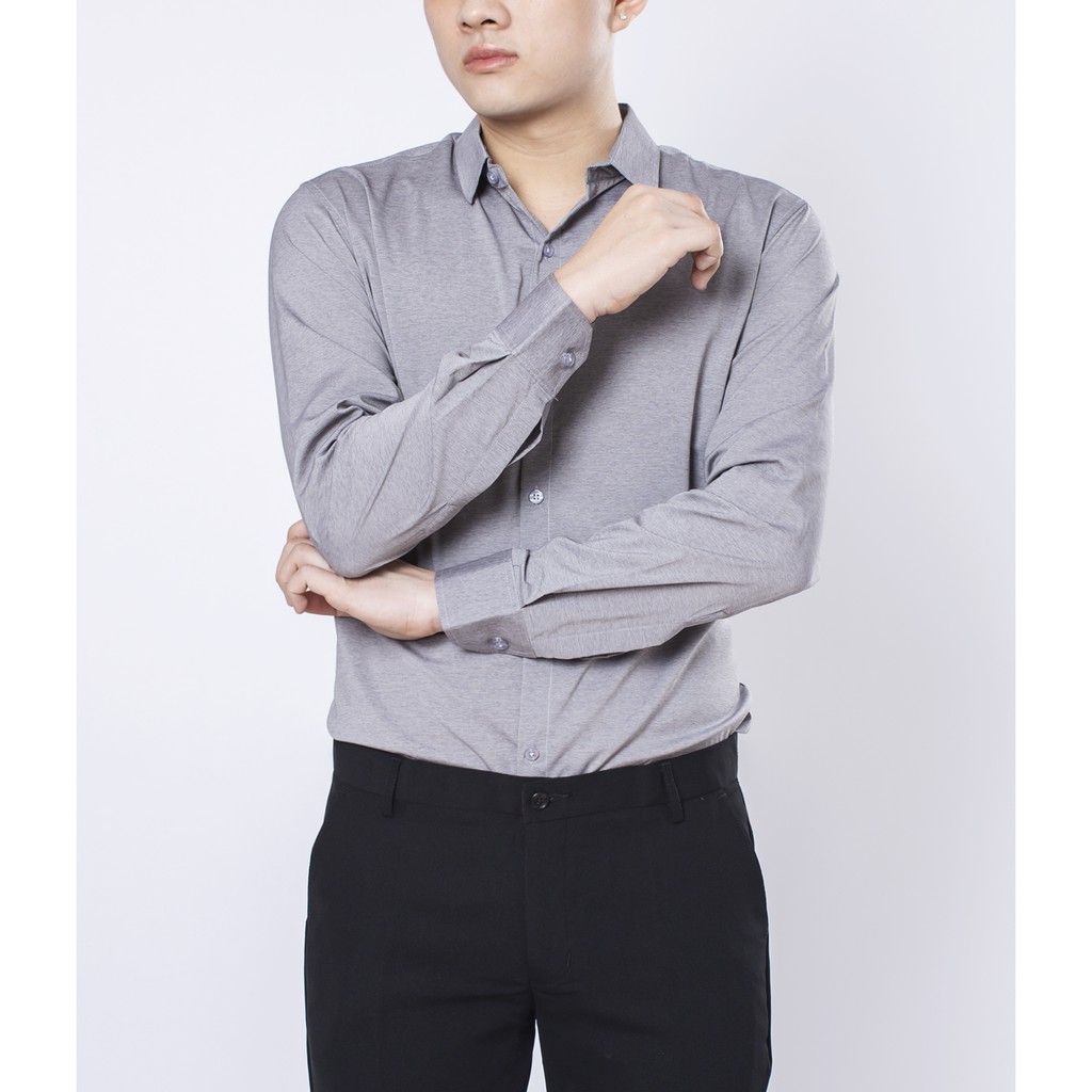 Áo sơ mi dài tay vải lụa cao cấp mỏng mát cực chất Lados - 8056 thời trang công sở | BigBuy360 - bigbuy360.vn