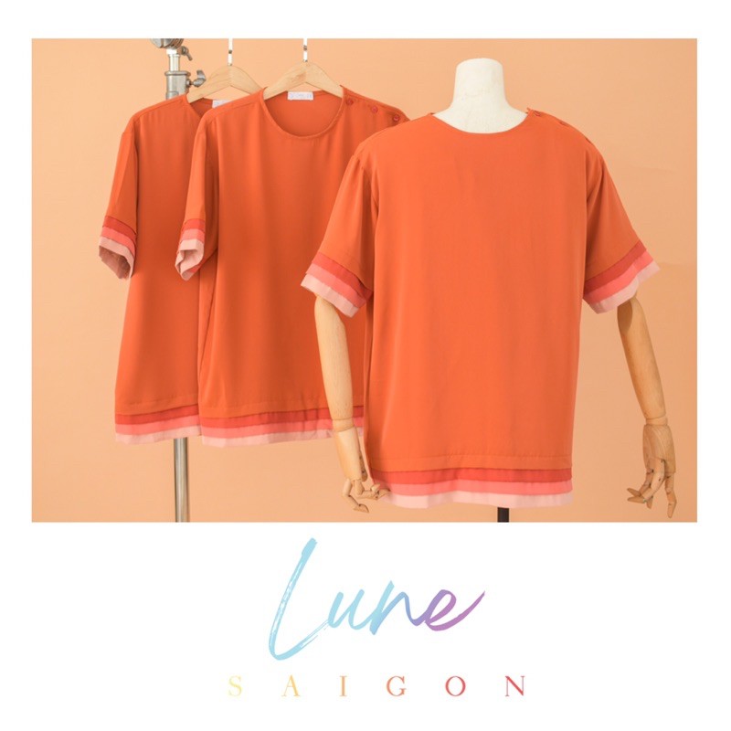 Áo thun lụa - Layer silk tee