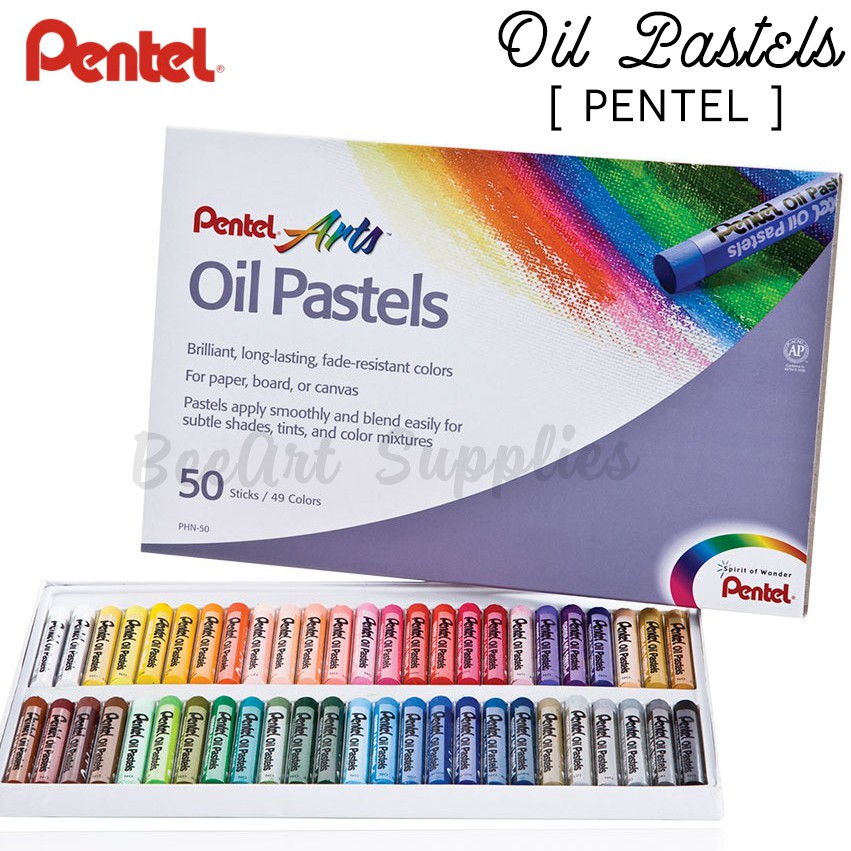 Màu sáp dầu PENTEL OIL PASTELS bộ màu sáp 12 25 36 50 mầu