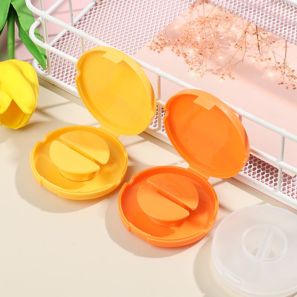 Hộp Đựng Dây Cáp / Tai Nghe / Dây Cáp Dữ Liệu Bằng Nhựa Nhiều Màu Có Thể Xoay Được