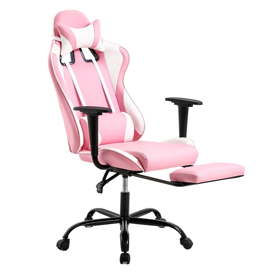 Ghế gaming MWFDW có đệm massage xuất khẩu mỹ thương hiệu MW FURNITURE