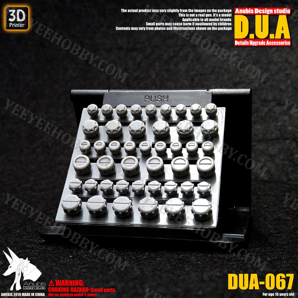 PHỤ KIỆN MOD ANUBIS - CHI TIẾT NHỰA MÔ HÌNH IN 3D DUA067