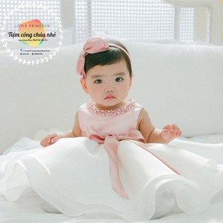 Đầm Công Chúa Thêu Hoa Cho Bé Gái Từ 0-6 Tuổi 🍓 Tiệm Công Chúa Nhỏ 🍓