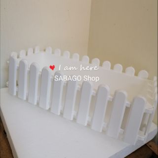 Combo 10 chậu Hàng rào loại đại dài 44cm hàng VN