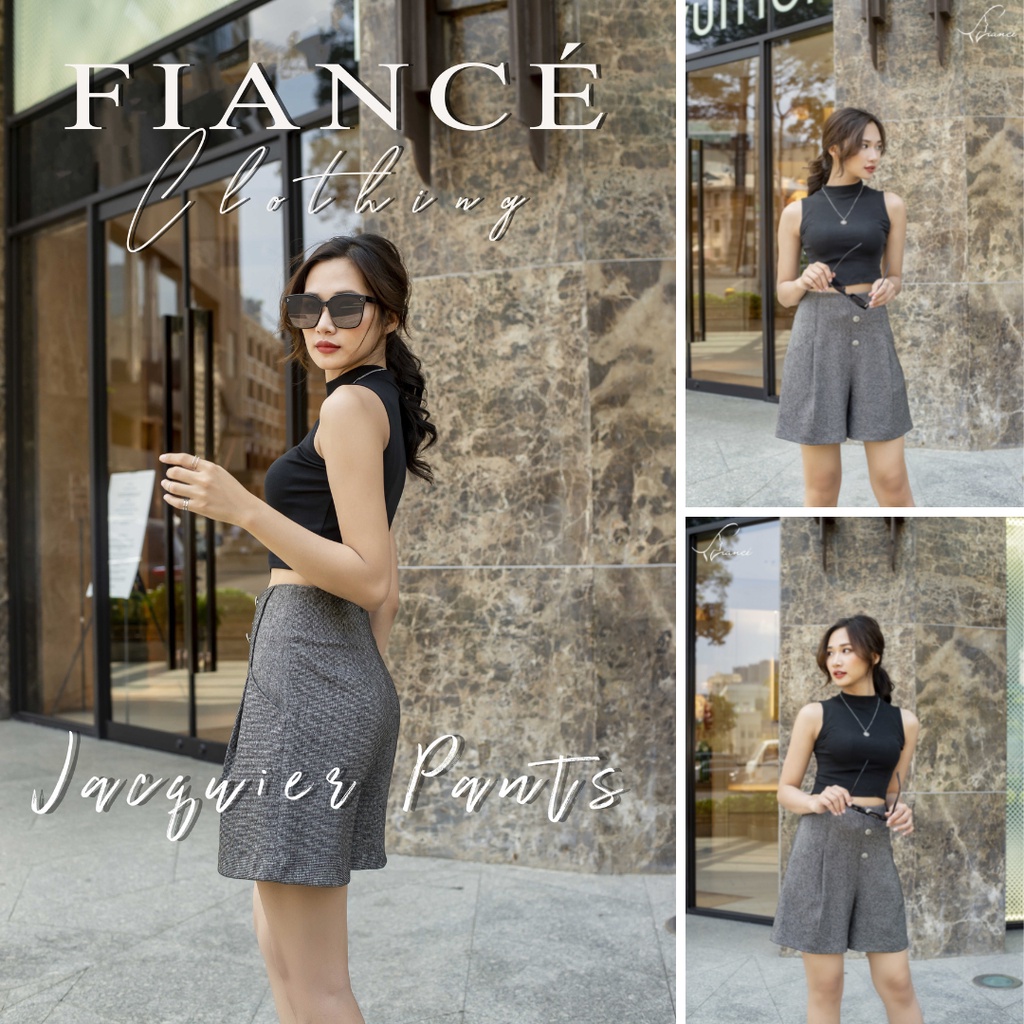 Quần váy Jacquier Short Pants cáo cấp trẻ trung FIANCE CLOTHING