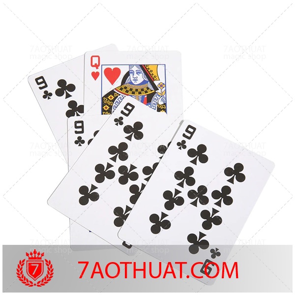 Ảo thuật bài thú vị : Set 9 Change Q, biến đổi cùng lúc nhiều lá bài