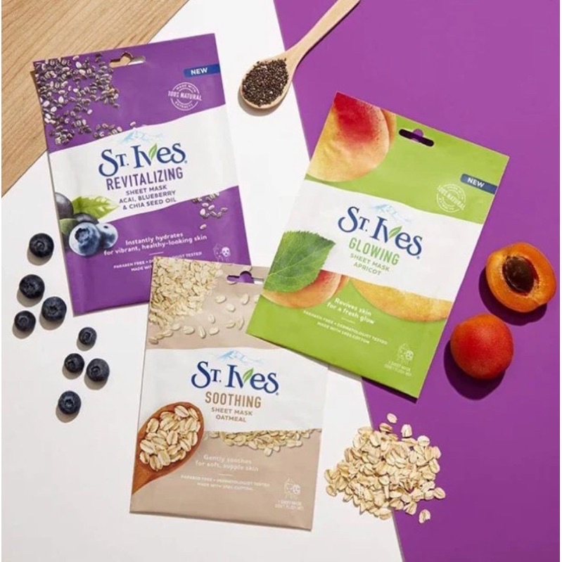 Mặt nạ dưỡng da St.Ives 23ml