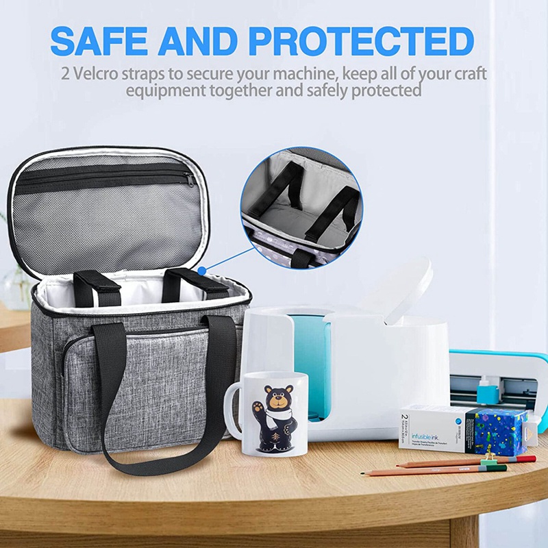 Túi Tote Đựng Cốc Dạng Nhấn Gọn Nhẹ Di Động Tiện Dụng Mang Theo Du Lịch