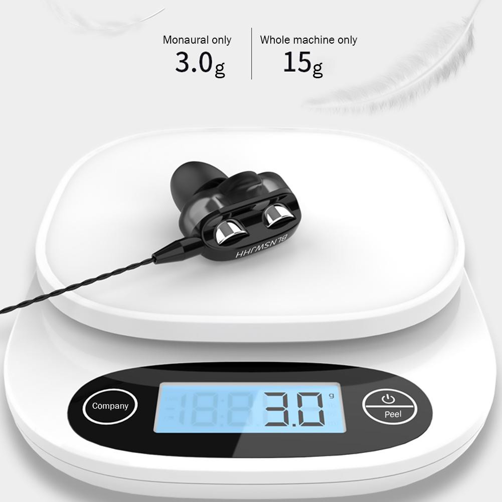 A4 Universal 3.5mm In-Ear Stereo Earbuds Earphone Headphone for Cell Phone PC