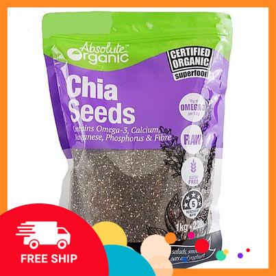 HẠT CHIA ÚC TÍM - TỐT SỨC KHỎE TÚI 1 KG